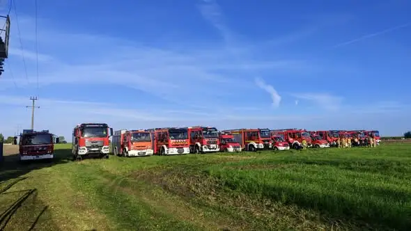 Manewry medyczne w Masłowie: 17 zastępów OSP ćwiczyło na wymagających scenariuszach