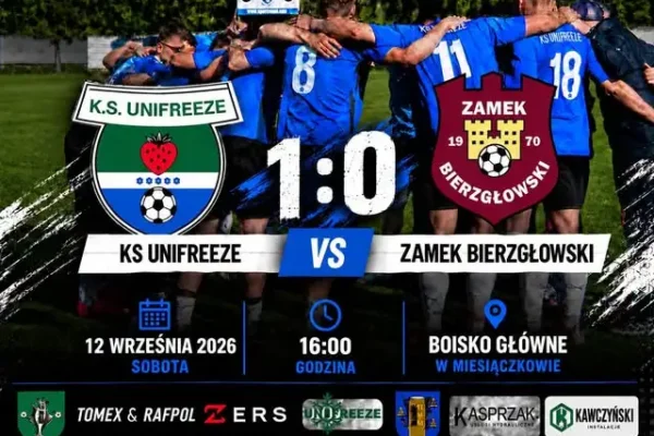 Unifreeze wygrywa i zdobywa pierwsze punkty w A klasie!