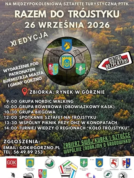 Rajd „Razem do Trójstyku” już 26 września. Zgłoszenia trwają