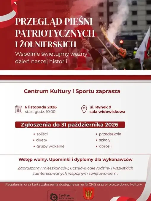IV Przegląd Pieśni Patriotycznych i Żołnierskich w Jabłonowie Pomorskim