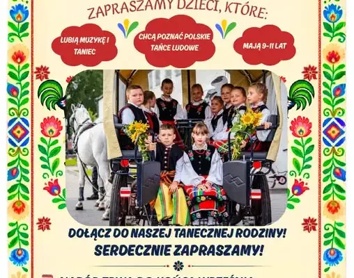 Roztańczone Brzoziaki zapraszają dzieci na zajęcia tańca ludowego