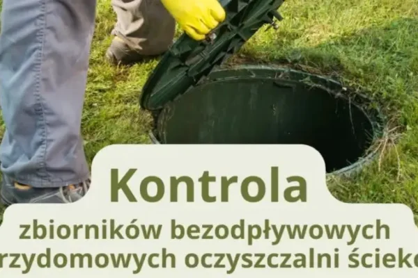 Górzno kontroluje szamba i przydomowe oczyszczalnie. Mieszkańcy mają czas do 21 października