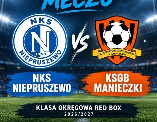 NKS Niepruszewo zmierzy się z drużyną z Brodnicy w 8. kolejce Red Box Klasy Okręgowej