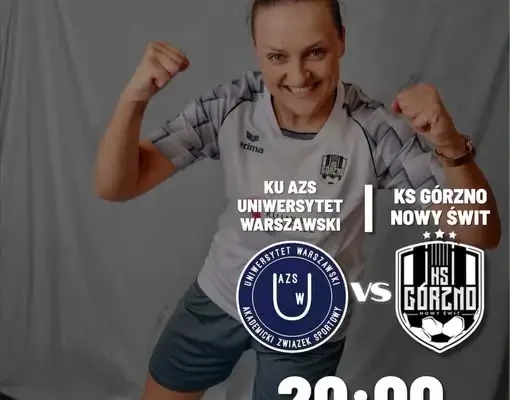 AZS UW Warszawa kontra KS Górzno – dziś mecz na Banacha 2A