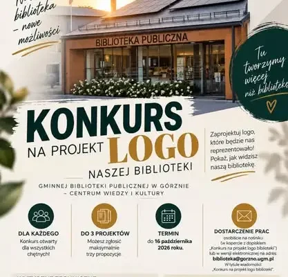 Biblioteka w Górzenie świętuje 80-lecie i ogłasza konkursy dla mieszkańców