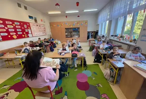 Dzień Głośnego Czytania w Szkole Podstawowej nr 4 w Brodnicy