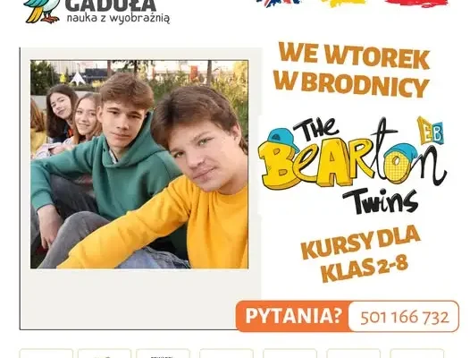 Nowe kursy angielskiego dla dzieci w Gminie Brodnica – start już od wtorku