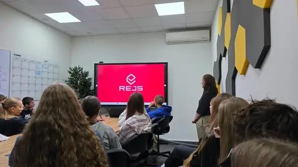 Uczniowie z wizytą w firmie Rejs w Rypinie
