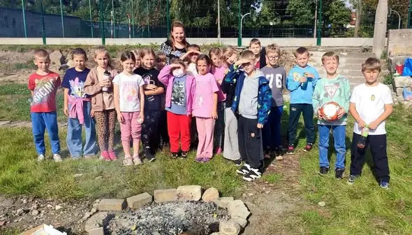 Klasowe ognisko z okazji Dnia Ziemniaka w Jabłonowie Pomorskim