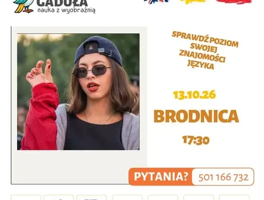 Bezpłatny test poziomu angielskiego dla dzieci w Brodnicy – już 13 października