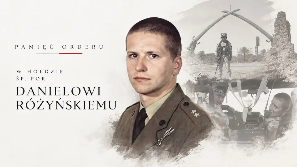 Brodnica uczci pamięć por. Daniela Różyńskiego – oznaczenie grobu Orderem Krzyża Wojskowego