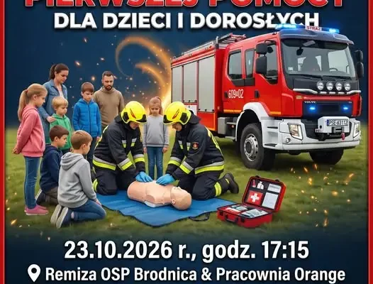 Warsztaty pierwszej pomocy w Brodnicy – zapisy trwają