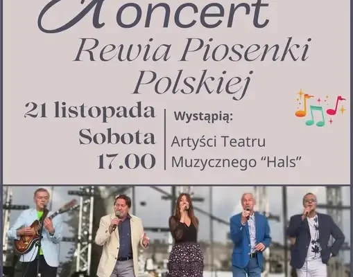 Rewia Piosenki Polskiej w Jabłonowie Pomorskim – bezpłatne wejściówki już od 3 listopada