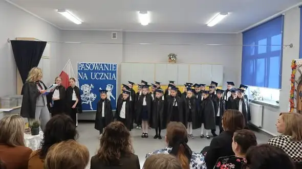 Pierwszoklasiści z Brzozia przeszli przez pięć magicznych kluczy do Krainy Wiedzy