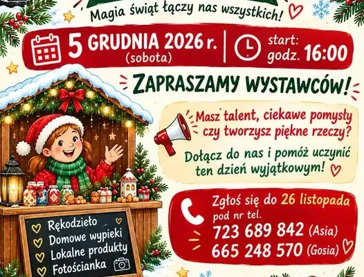 X Gminny Jarmark Świąteczny w Brodnicy – zaproszenie dla wystawców