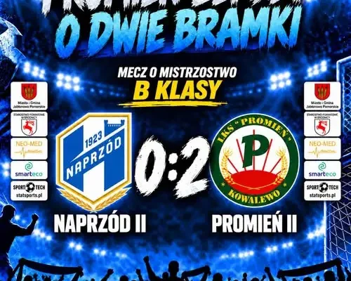 Naprzód II Jabłonowo przegrywa z Promieniem II Kowalewo 0:2