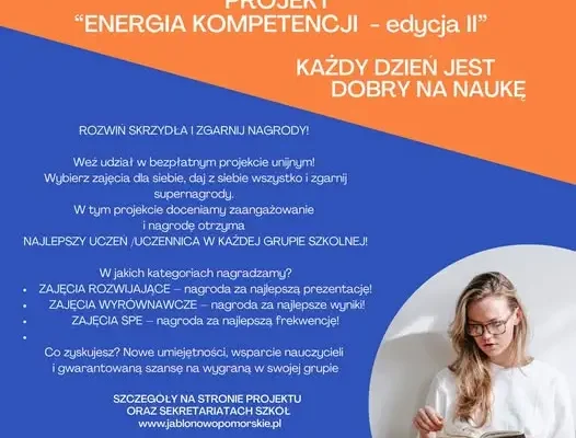 Bezpłatne zajęcia dodatkowe dla uczniów z gminy Jabłonowo Pomorskie