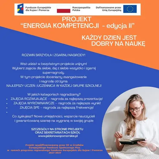 Bezpłatne zajęcia dodatkowe dla uczniów z gminy Jabłonowo Pomorskie