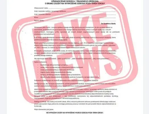Fałszywe oświadczenia w szkołach? MSWiA i MEN uspokajają rodziców