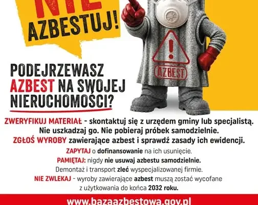 Azbest wciąż obecny w budynkach. Kujawsko-Pomorskie ma do usunięcia prawie 470 tys. ton